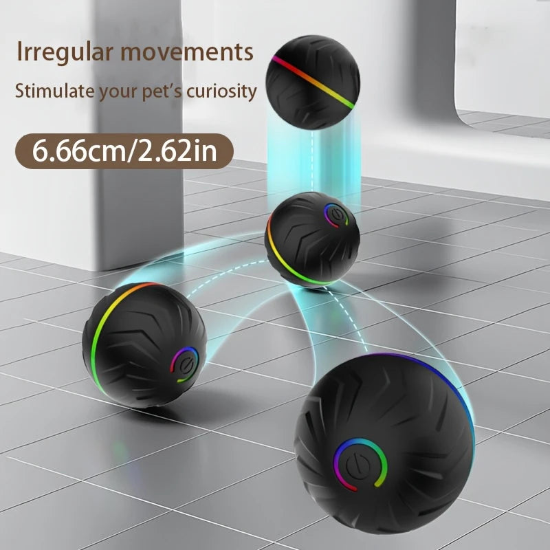 Pelota Interactiva para Perros con Luces y Movimiento